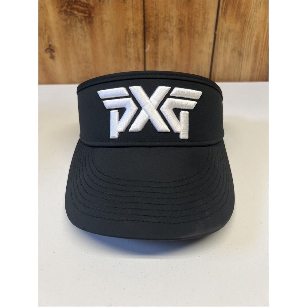 PXG Golf Visor Unisex Black Adjustable Adjustable Strap Back